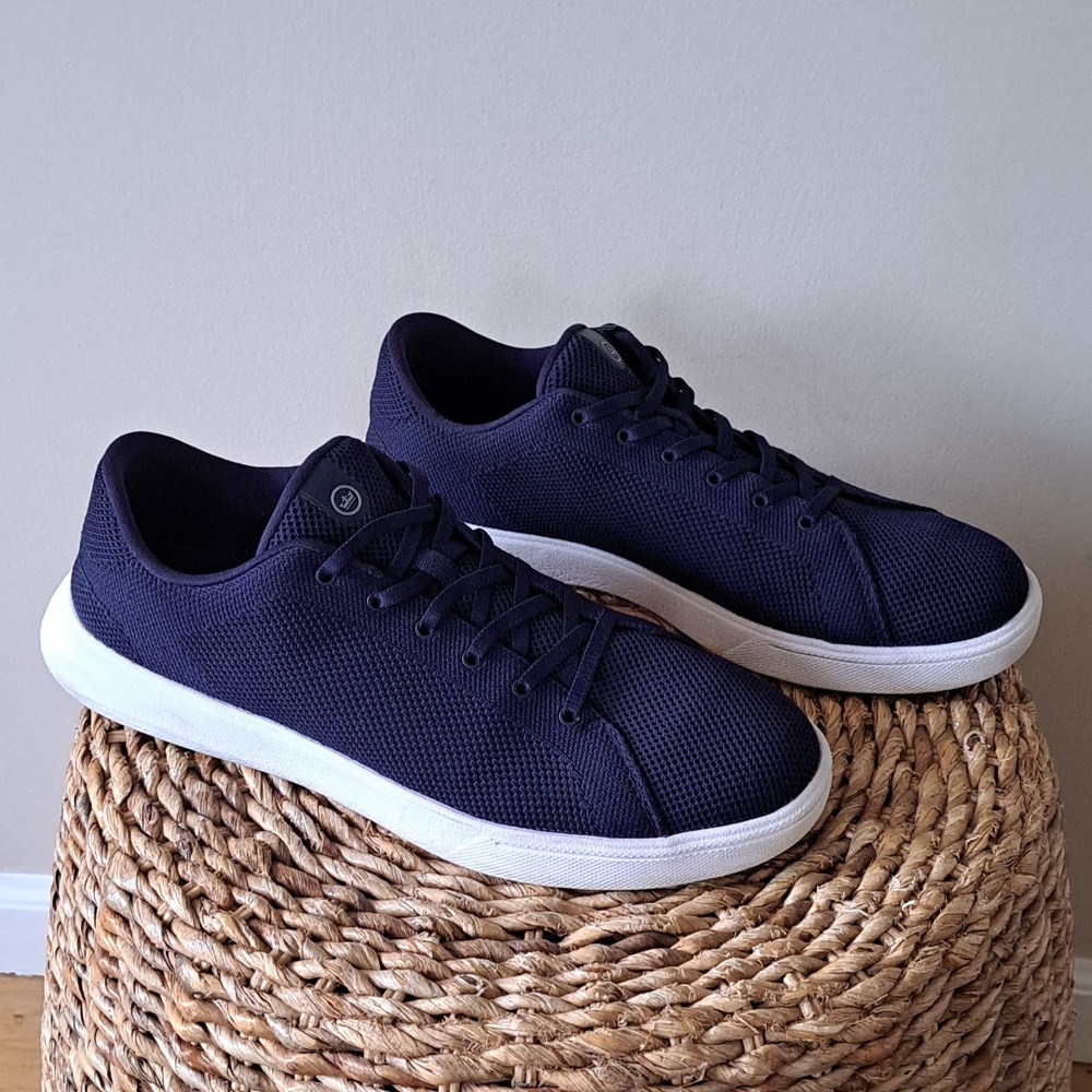 Peter Millar Mens Drift V2 Performance Golf/Athleisure  Navy Knit Sneakers‎ 12.5